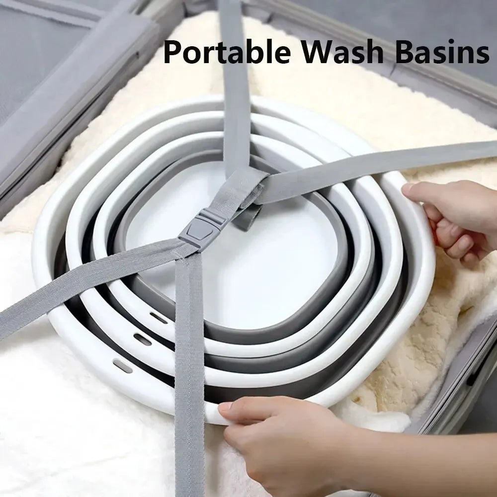 Folding Portable Wash Basins