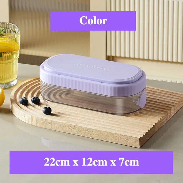 8 Grid Portable Water Injection Ice Tray