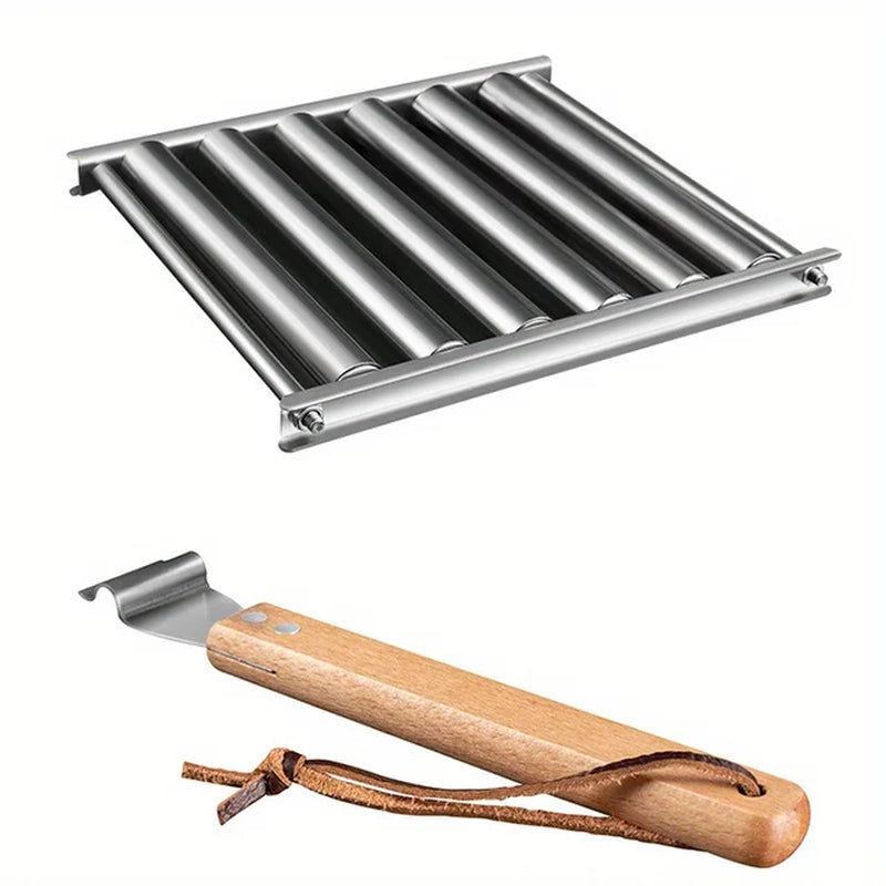 Barbecue Sausage Grilling Rack Roller