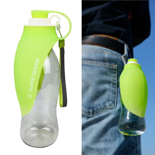 Portable Dog Water Bottle Soft Silicone