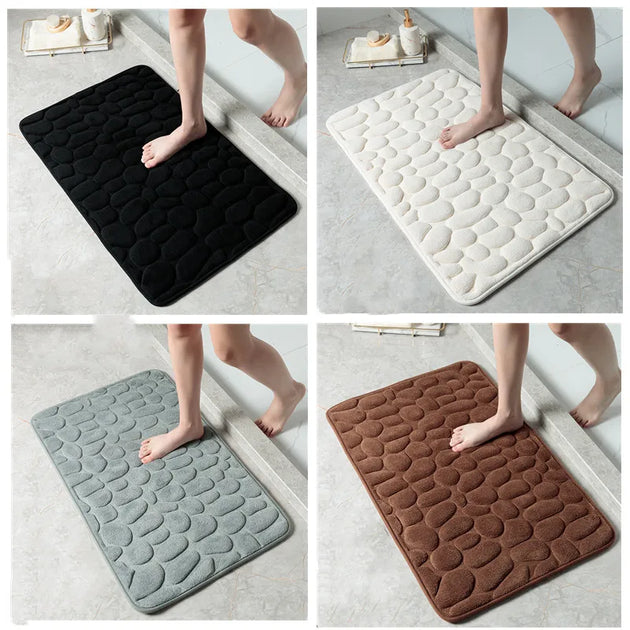 Bathroom Bath Mat Non-Slip Floor Rug