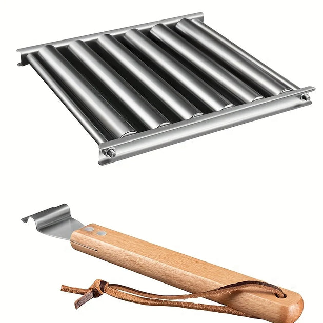 Barbecue Sausage Grilling Rack Roller