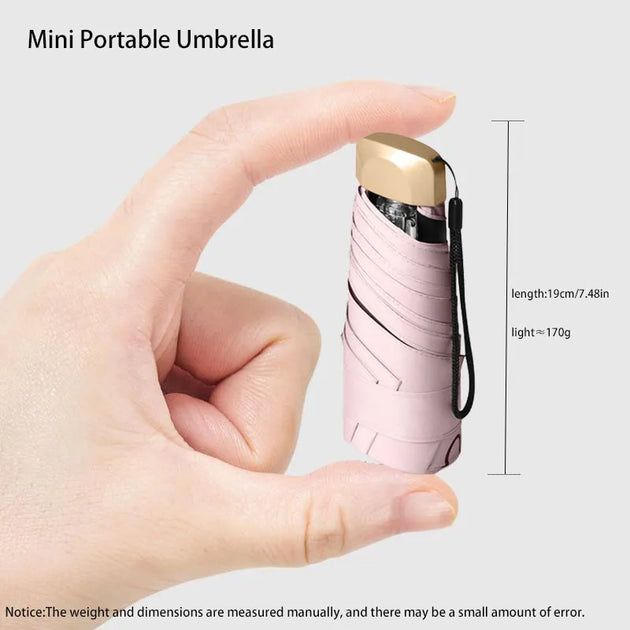 Outdoor Mini Sun Umbrella UV Protection