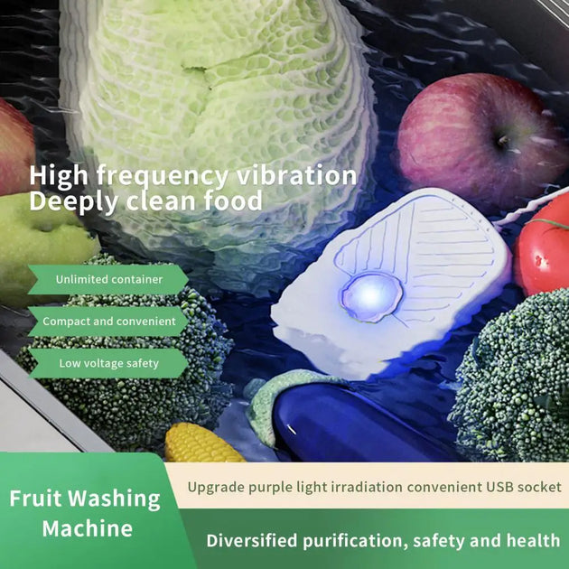 Ultrasonic Fruit Vegetable Washer